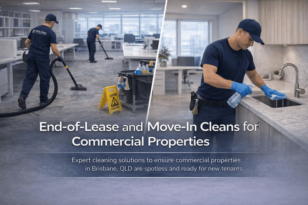 End-of-Lease and Move-In Cleans for Commercial Properties